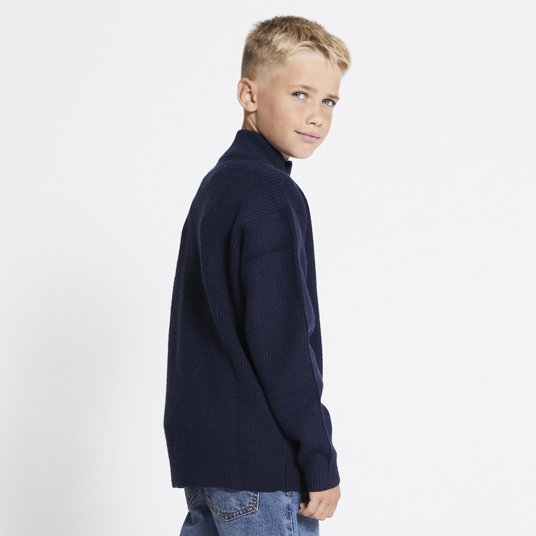 Sweater mit halbem Reißverschluss "Ruben zip"